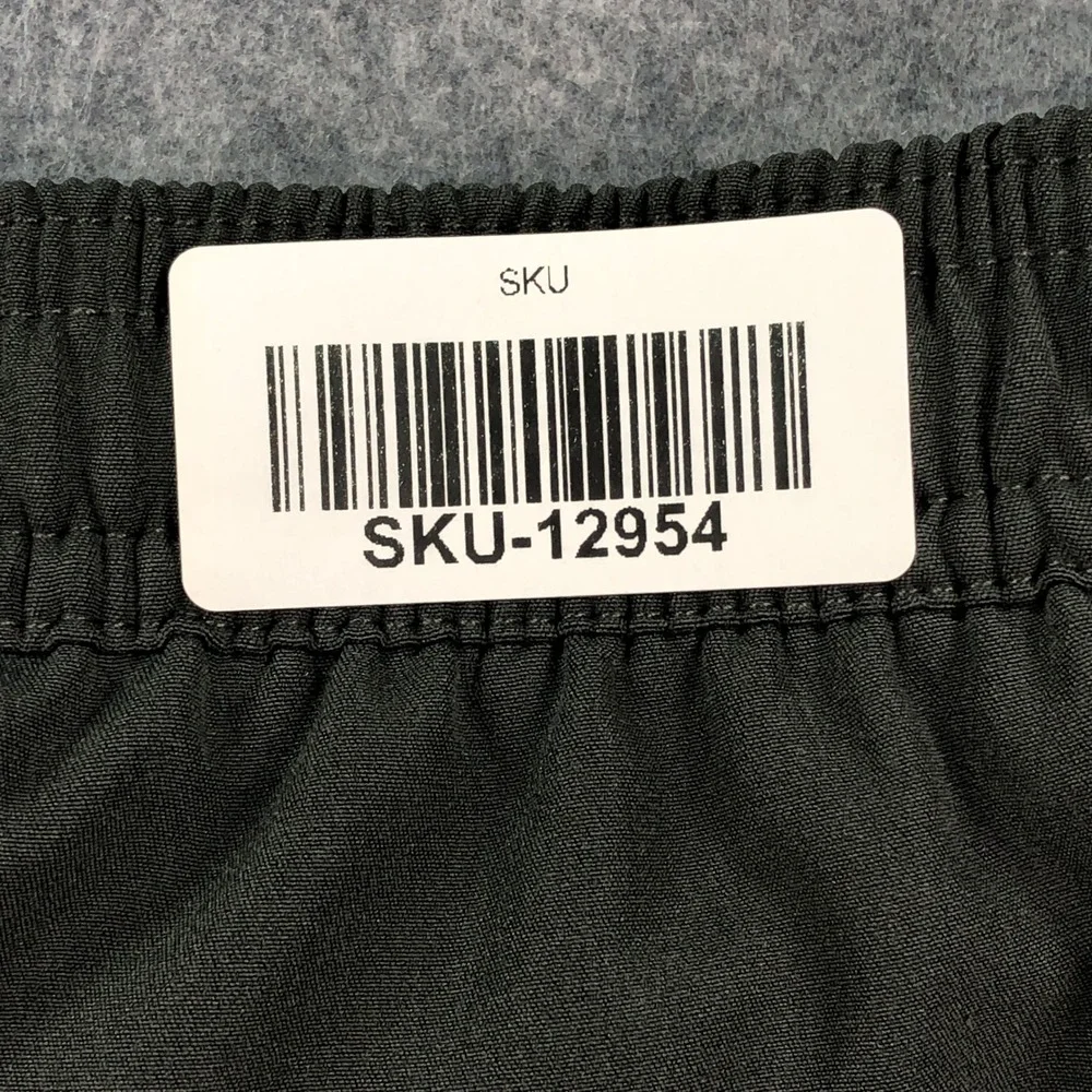Huk Mens Volley Swim Shorts S Gray Stretch Cargo Pocket Drawstring 5